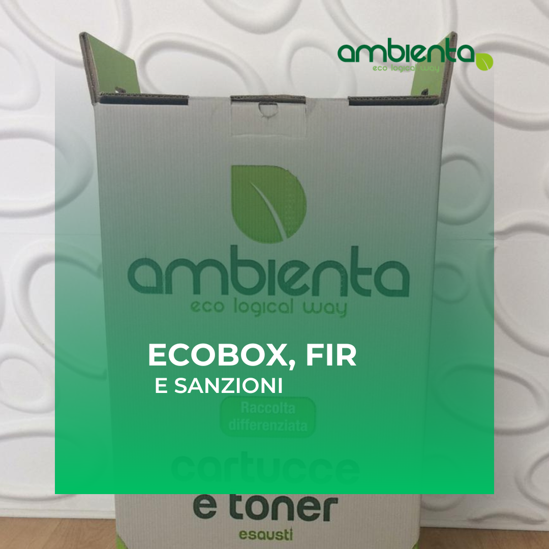 Ecobox, FIR e sanzioni