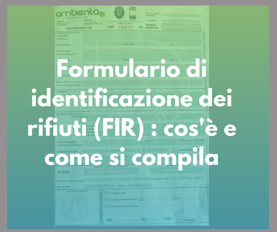 che cos'è il FIR?
